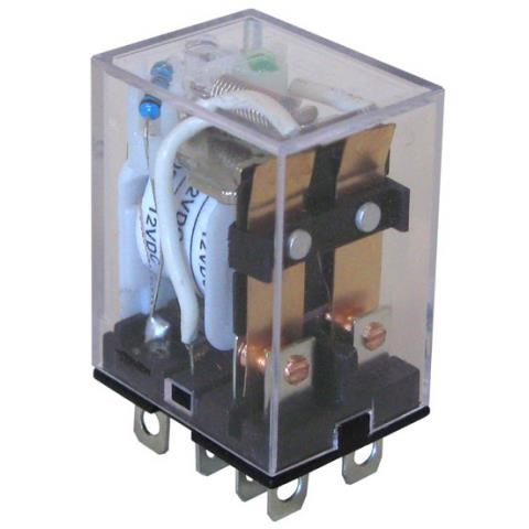 10) 12VDC DPDT 10A ICE CUBE RELAY